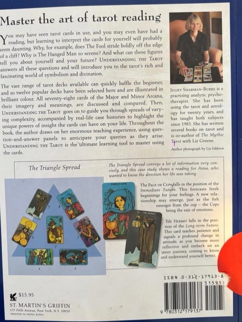 Understanding the Tarot: A Personal Teaching Guide by Juliet Sharman-Berke